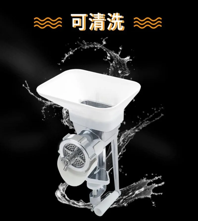 Manual Pet Feed Pellet Machine Small Dog Food Bait Chicken Duck Chicken Breeding Hand Crank Rabbit Bird Cat Food Pelletizer