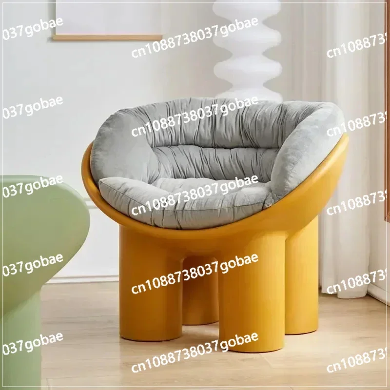 Modern Sofa Nordic Living Room Chairs Lounge Salon Relax Lazy Plastic Roly Poly Chair Designer Luxury Chaise Home Furniture WK