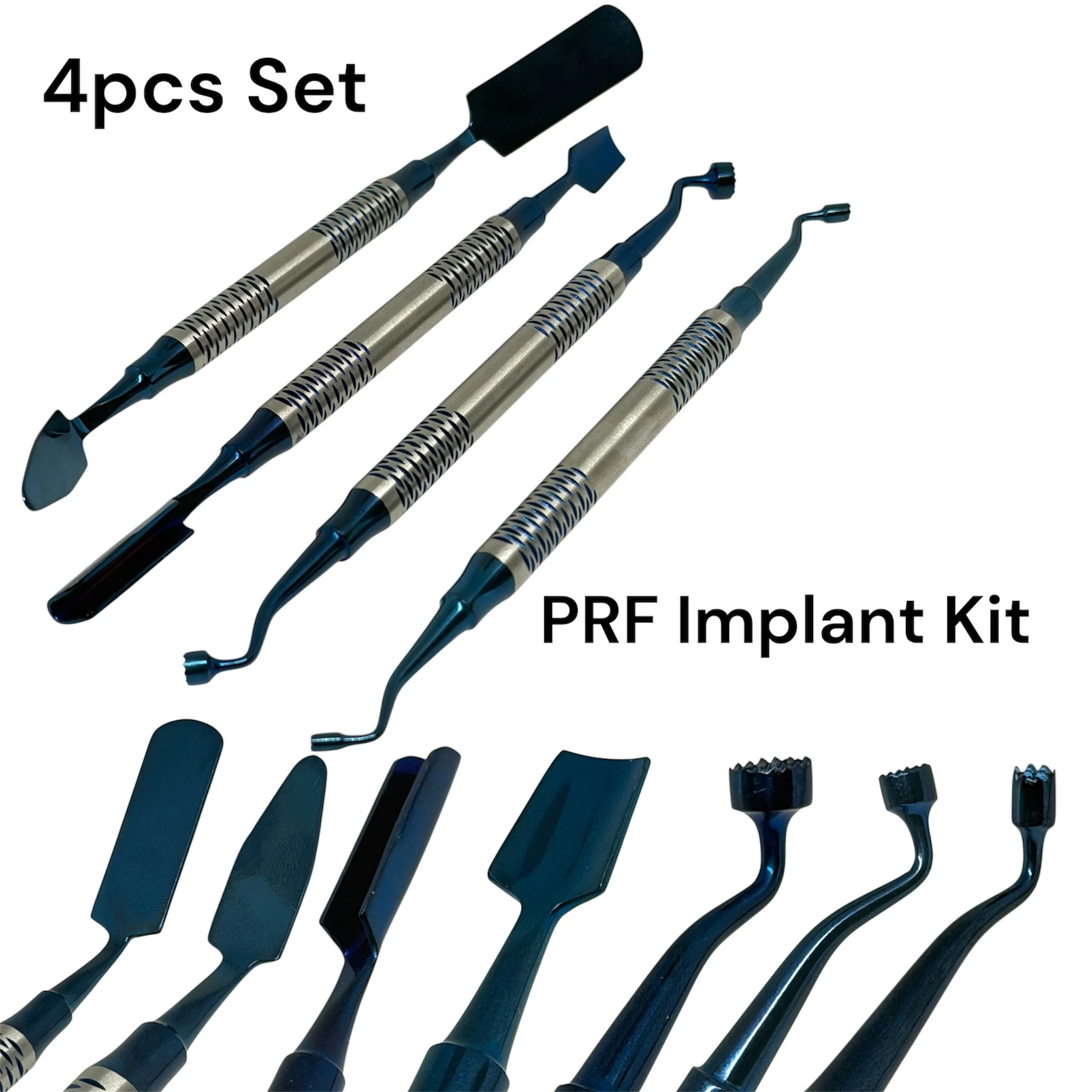 Dental PRF Compactor Carrier Dental Implant Bone Graft Instrument Surgical Surgery Compactor Carrier Kit