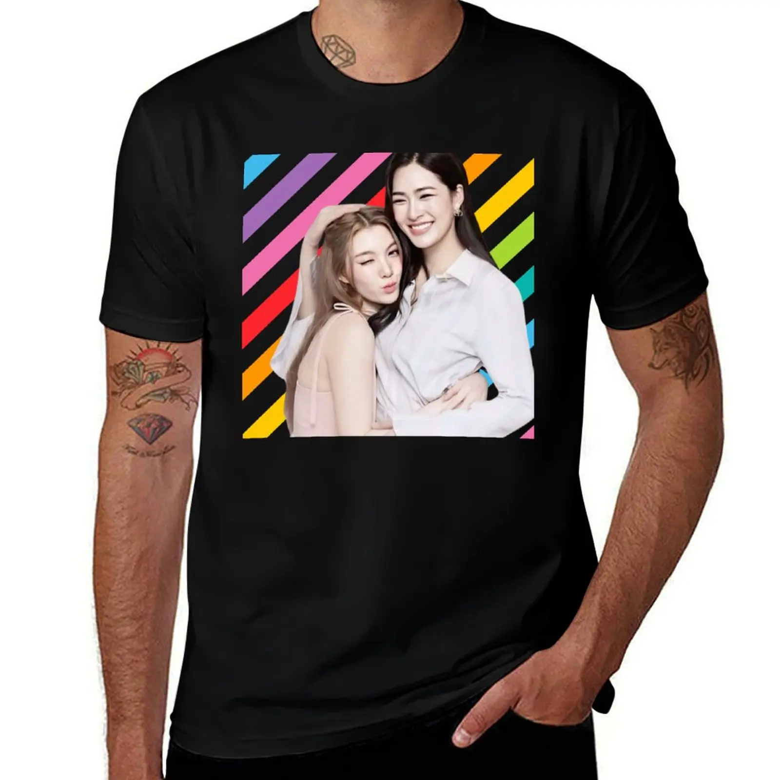 The Secret of Us LingOrm GL Shipped Couple T-Shirt Durable Work Wear T-Shirt