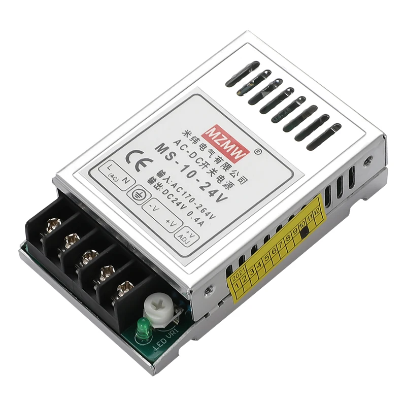 MZMW MS10 MS20 Series Switching Power Supply 10W 20W 5V 12V 24V 36V 48v Mini Size AC-DC Single Output MS-10-12 MS-20-24 MS-20-36