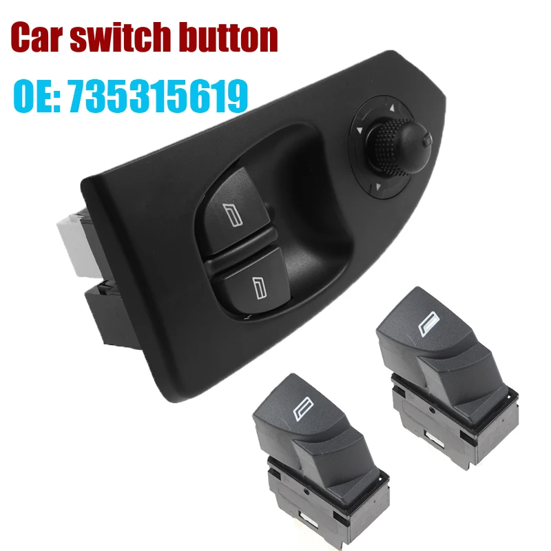 

735315619 Master Window Switch 6554T3 735335418 For 2002- 2006 Fiat Ducato 2 Citroen Jumper Peugeot Boxer 2 Citroen Jumper 2
