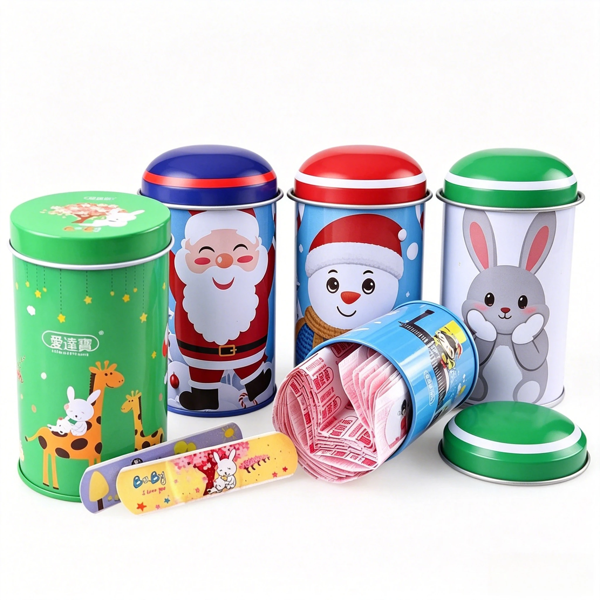 

50Pcs Cartoon Bandage Breathable Adhesive Cute Blister Foot PE Sticking Plaster First Aid Kit Home Travel Sterile Wound Care