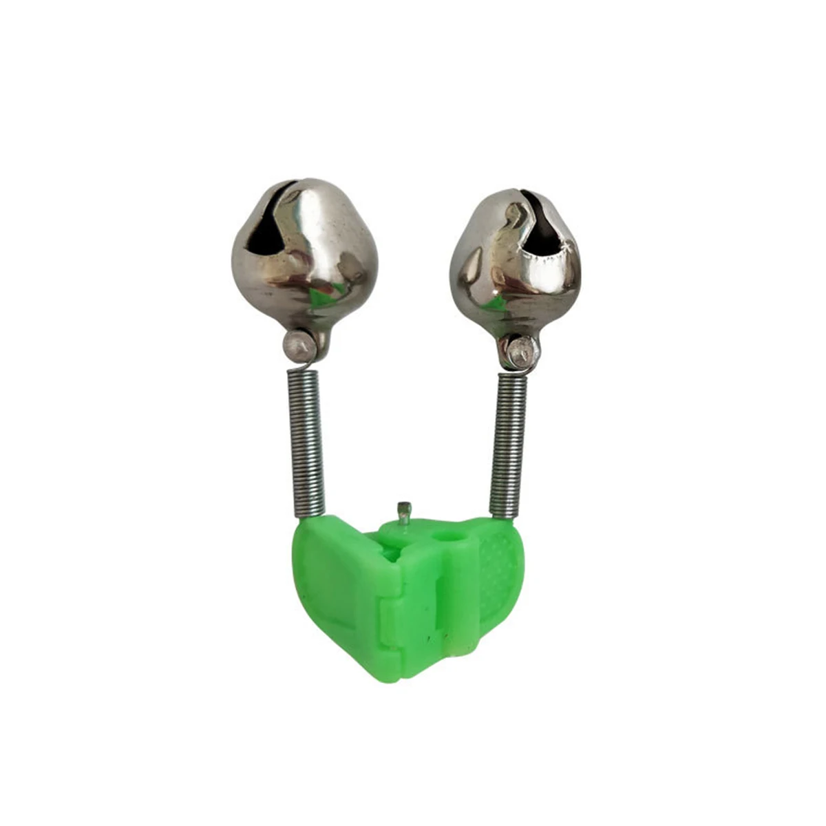 

50 Pcs Fishing Bell Bite Alarm for Rod Alert Night Twin Durable Plastic Loud Clear Sensitivity Easy Attach Pole Accessories