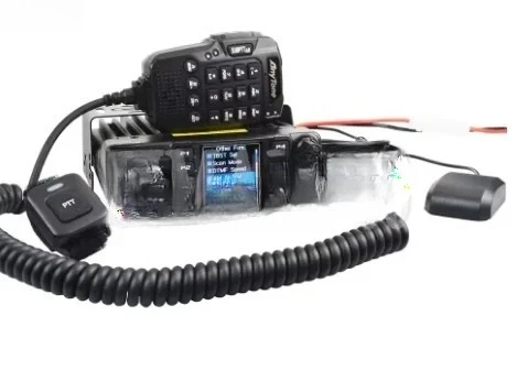 for AT-D578UV Plus VHF UHF Air Band Receive GPS APRS Bluetooth PTT DMR Digital Repeater Function FM Mobile Radio AES256