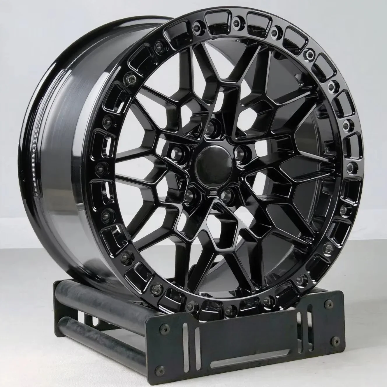 BKU Forged 5x112 Beadlock Drag Wheels 17 18 19 Inch for  826M M3 M4 G20 G21 G22 G23 G80 G82 G83 5x112 Wheel Rim Pack Wheel