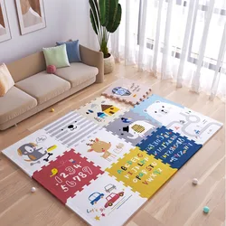 58x58x2CM 12Pcs Set Floor Mat Puzzle For Children Foam Babies Floor Mat Games Interactive Toys For Toddlers Play Mat Baby Toy