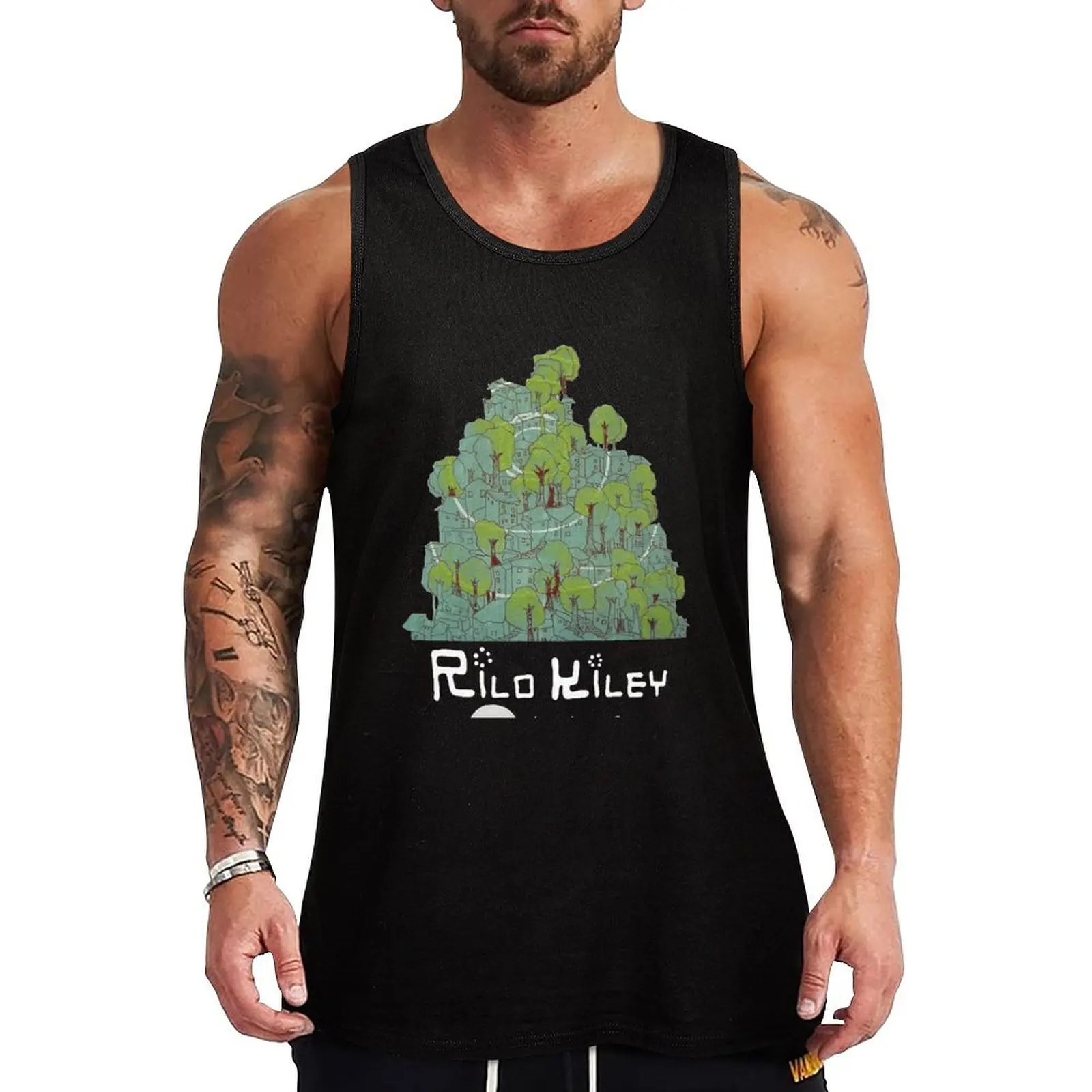 RILO KILEY Camiseta sin mangas Essential, camiseta sin mangas transpirable que absorbe la humedad
