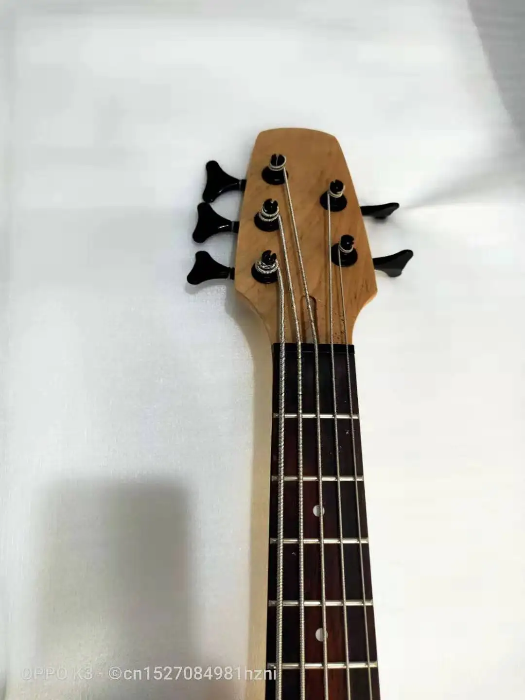 Custom 5-string mini bass electric guitar, mahogany body, matte body, free shipping