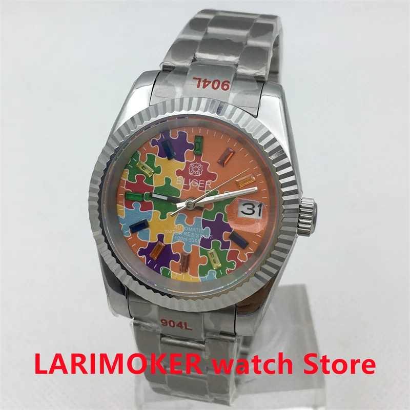 2023 New 36mm 39mm NH35 PT5000 Automatic movement watch sapphire glass multi-color dial stainless steel Jubilee/Oyster bracelet