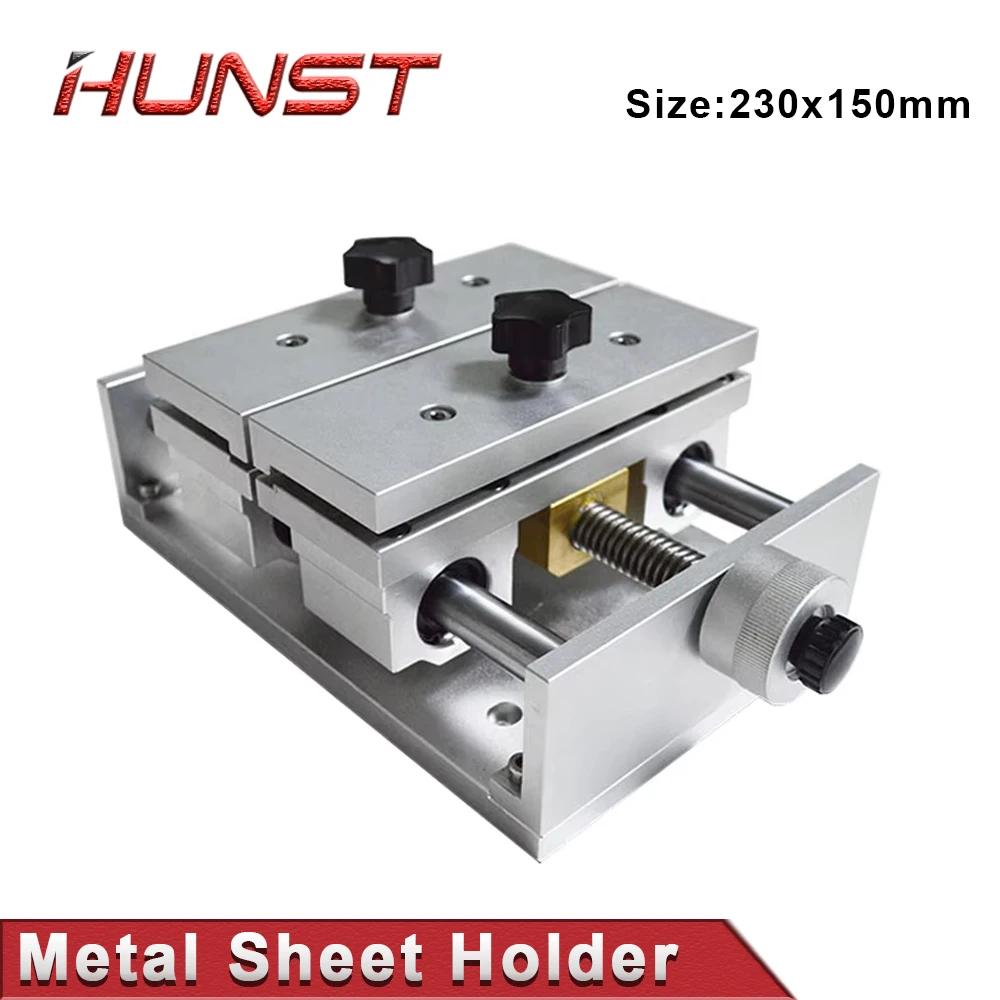 HUNST Fixture Worktable for Laser Marking Cutting Engraving Machine Gold Silver Metal Ceramics Clamp Table Thin Foil Holde