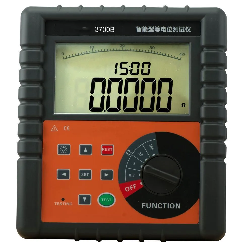 3700B Digital Equipotential Tester 4 line Method RS232 0.01-300ohm Low Value/DC /Touch /Riveting Resistance Test