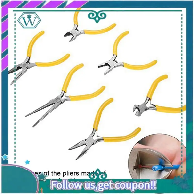 

A09P 7-Piece Repair Tool Set Jewelry Set Making Pliers Multifunctional Repair Tool Set Easy Install