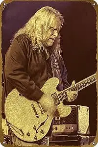 Warren Haynes Vintage 17 Poster Movies & TV series Vintage Tin Metal Sign 8x12 Inch Wall Decor, 8 x 12 Inch