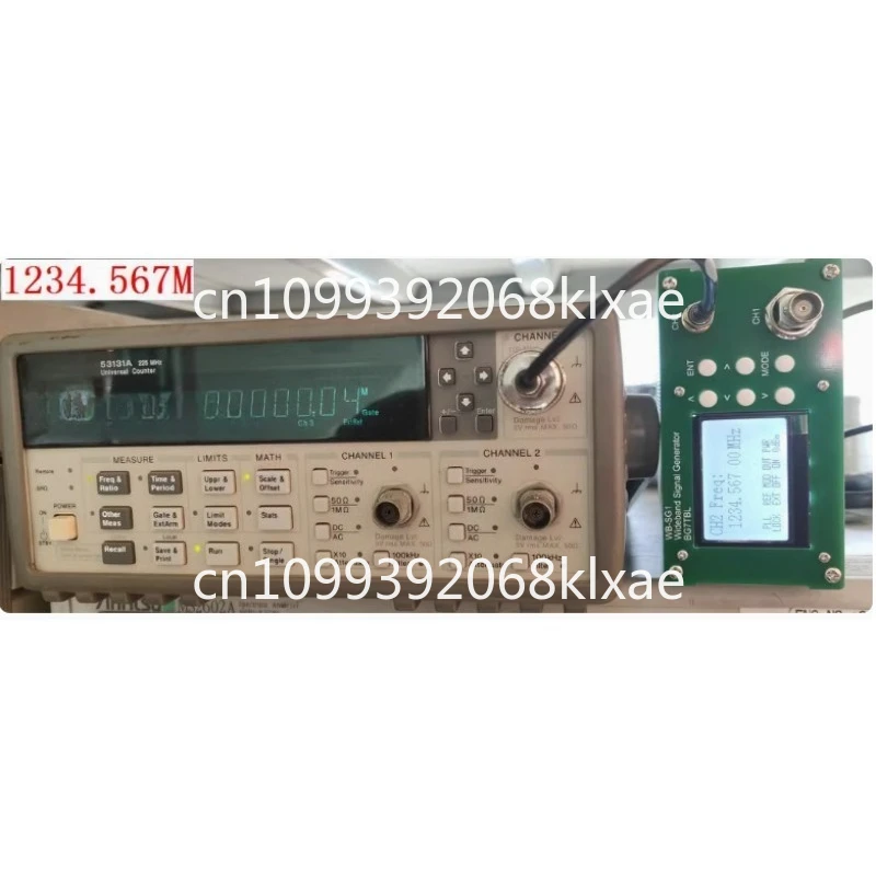 WB-SG1-8G, 1Hz-8GHz Signal Source, Generator, On/Off Modulation, High Frequency, RF 8G