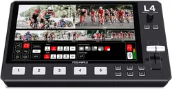 Switcher Mixer Video Multi-fotocamera FEELWORLD L4 con Touch Screen da 10.1 