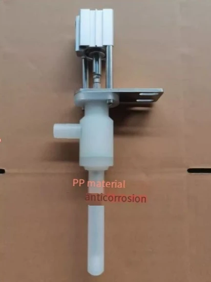 Imagem -02 - Máquina de Enchimento com Haste de Extensão de Dn1527 Válvula de Enchimento de Bico de Descarga Pneumática Anti-gotejamento Aço Inoxidável
