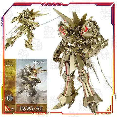 Bandai Zako Village VS-IMS-11 IMS 1/100 Knight of Gold AT Action Figure Mobile Suit Anime Toy Boys Collectible Original Box