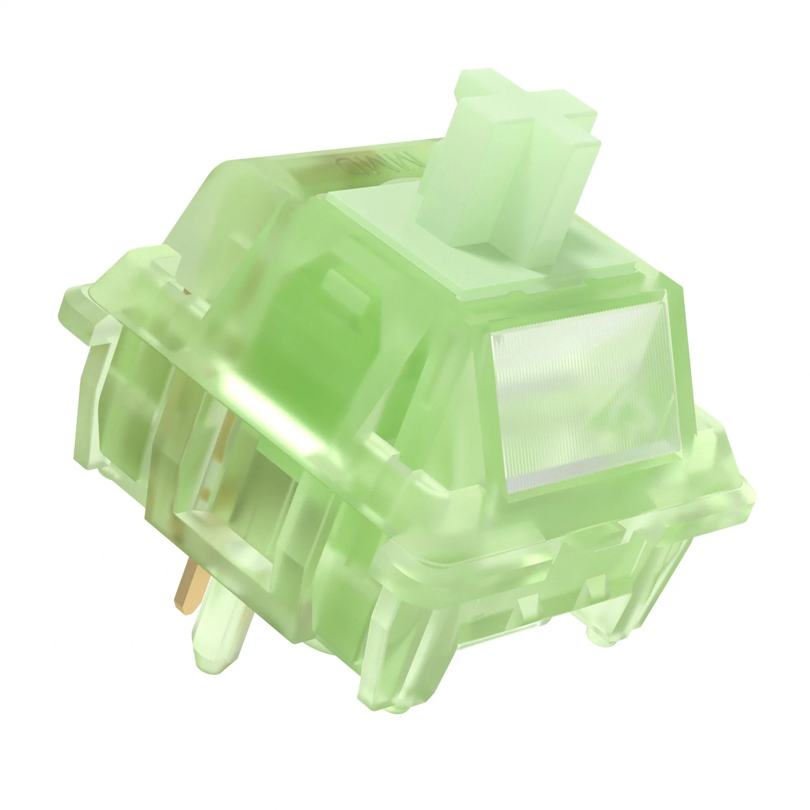 Imagem -01 - Interruptores Táteis de Teclado Mecânico Personalizado pc Pom Long Spring Factory Lubed Interruptor Verde de Tinta Mmd 62g 5pins Hot Swap interruptores tateis de teclado mecanico personalizado pc pom long spring factory lubed interruptor verde de tinta mmd 62g 5pins hot swap 01