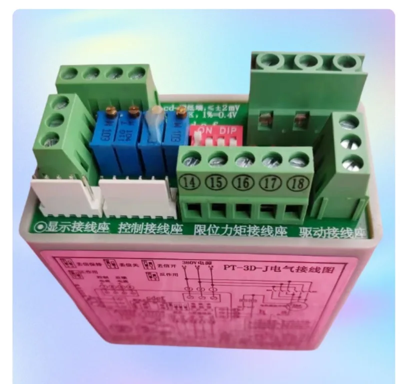 Three-phase Control Module PT-3D-J PK-3D-J, Electric Valve Actuator Controller Board