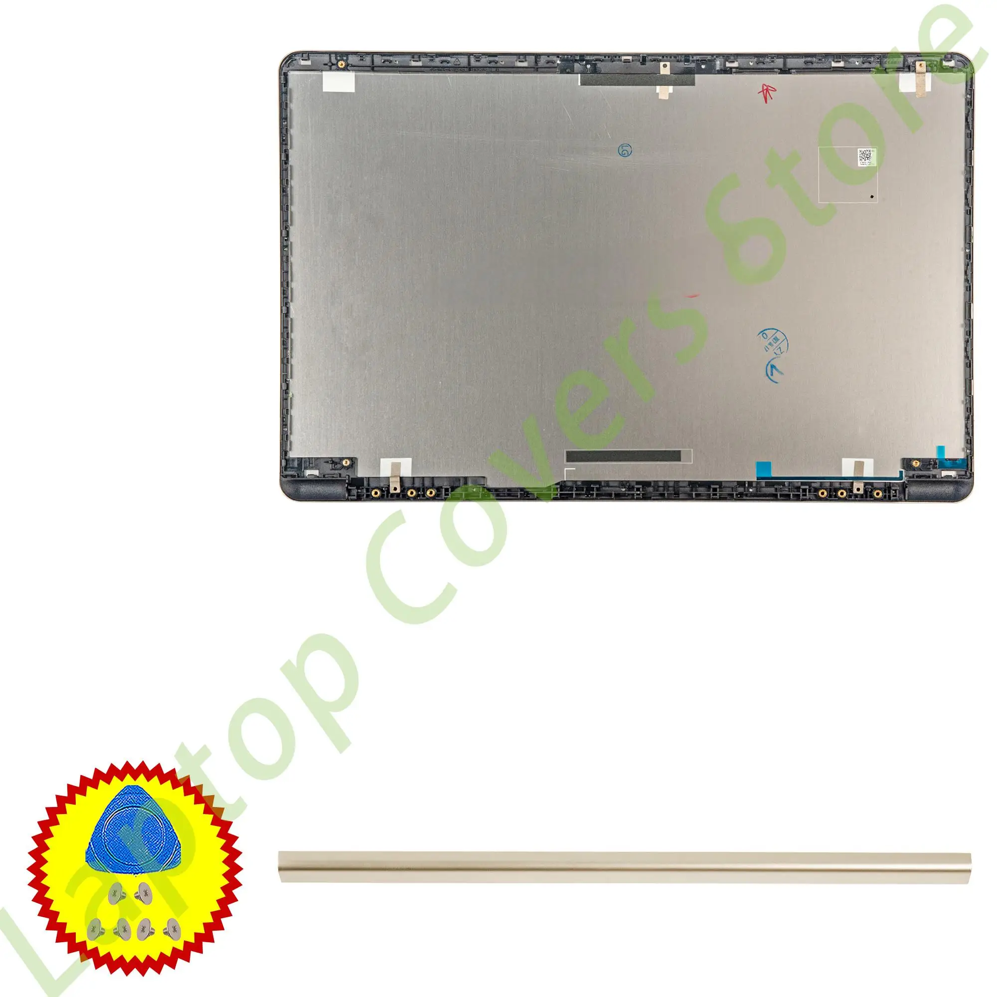 Imagem -05 - Caixa de Metal para Vivobook Tampa Traseira Caixa do Portátil Dobradiças Hingecover S510u A510 A510u X510 F510u S510 F510 Novo