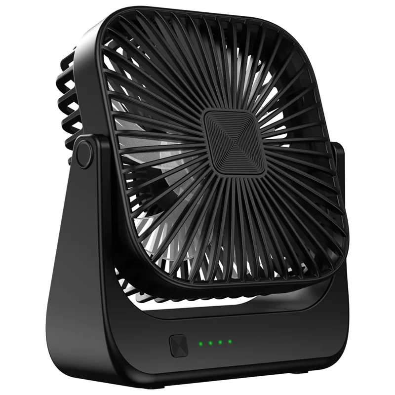 

ABBZ-маленький вентилятор Fordesk, 4-скоростной, более сильное охлаждение, воздушный поток, портативный маленький вентилятор, перезаряжаемый тихий персональный мини-вентилятор для домашнего офиса