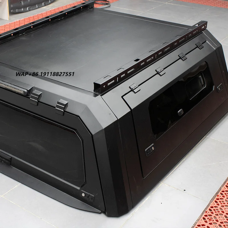 

Customizable Universal Aluminum Pickup Canopy with Full Sliding Windows for F150/Hilux Gladiator Tacoma