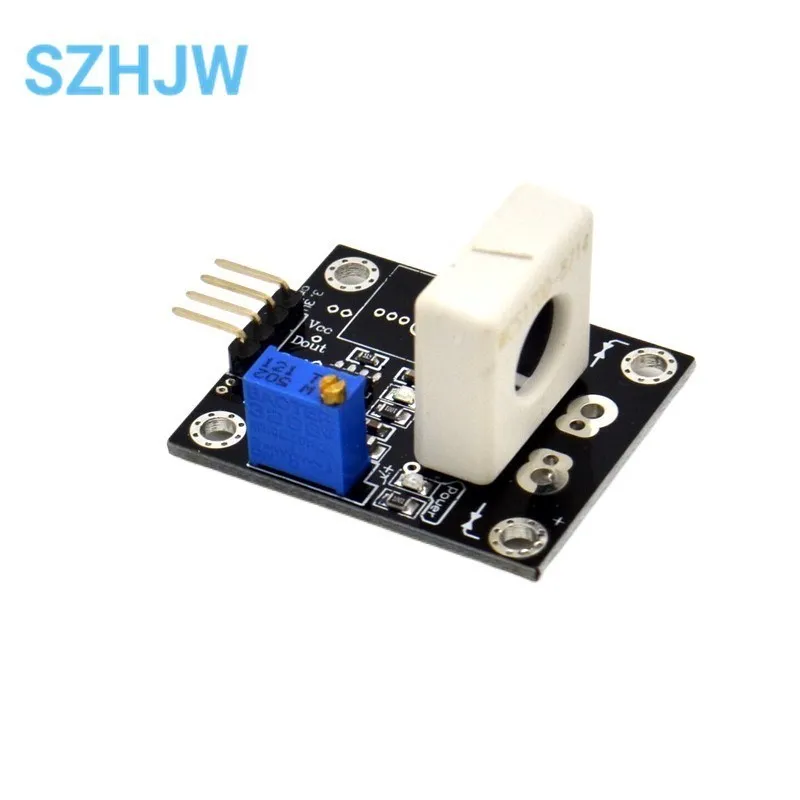 WCS1600 WCS1700 WCS1800 3-5V Hall Current Sensor Adjustable DC 100A 70A 35A Short Over-Current Detector Protection Module