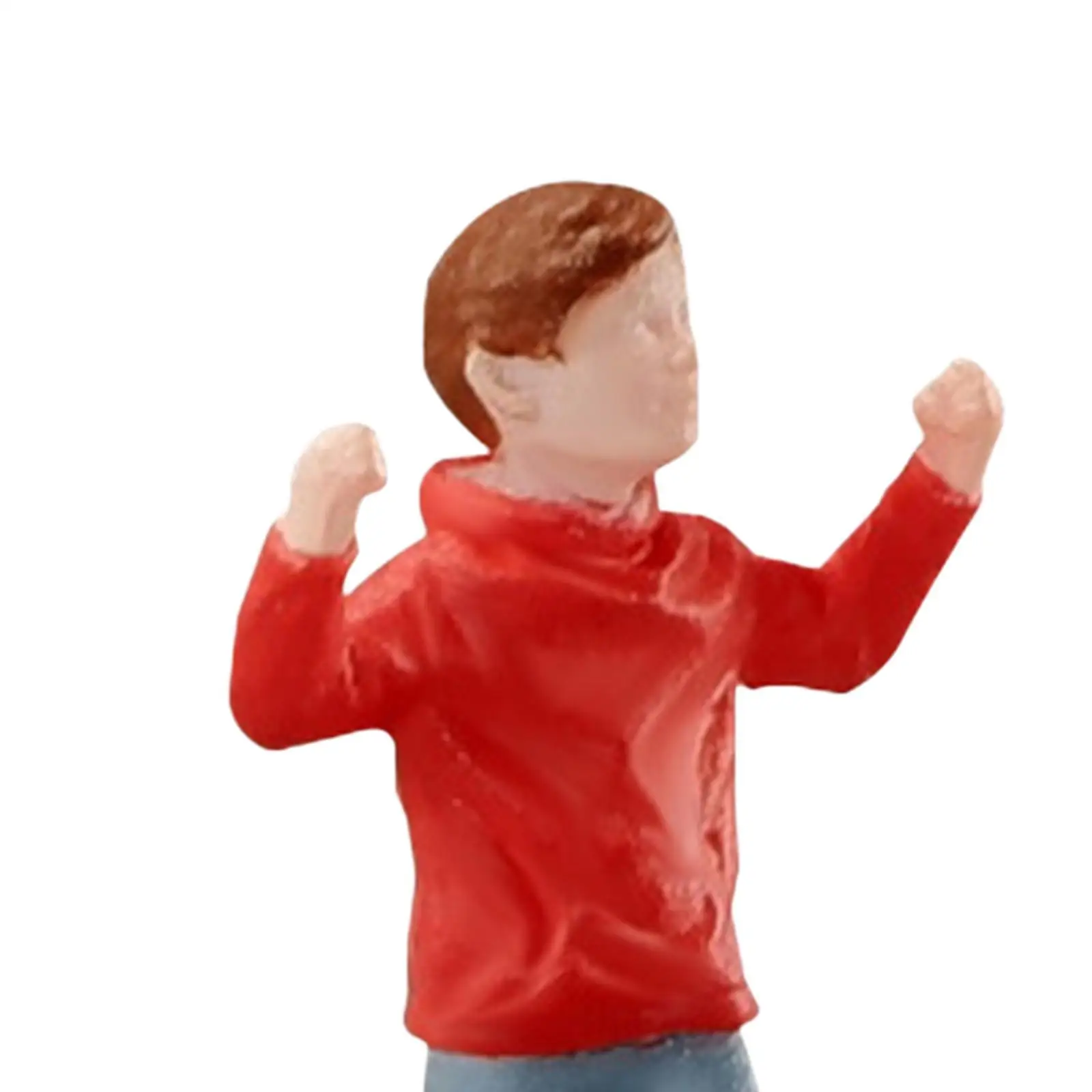 Figura Diorama a escala 1:64, diseño en miniatura, figura de personas callejeras, colecciones de pasatiempo de jardín de hadas, adorno de escritorio, Mini estatuilla