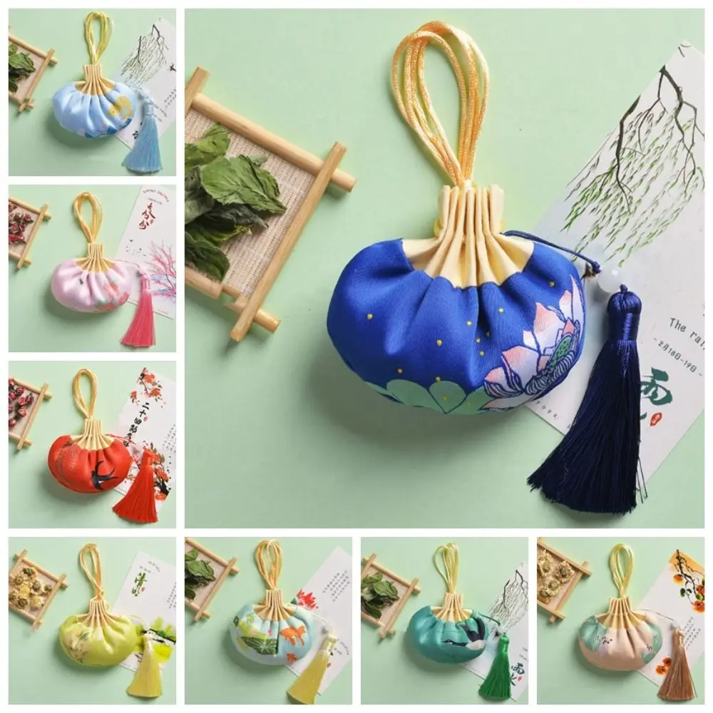 Tassel Dragon Boat Festival Sachet Chinese Style Animal Women Jewelry Bag Handmade Hanging Chinese Style Storage Bag