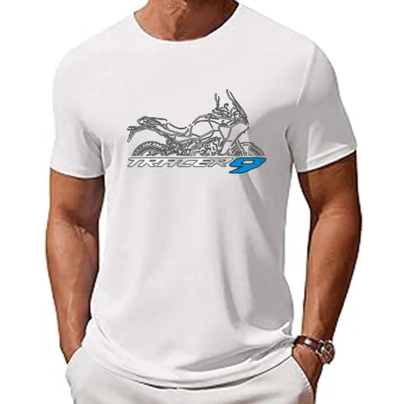 2025 hombres camiseta Casual Yamahas Tracer 9 camiseta 2021-2024 gráfico verano manga corta 100% algodón S-4XL camiseta