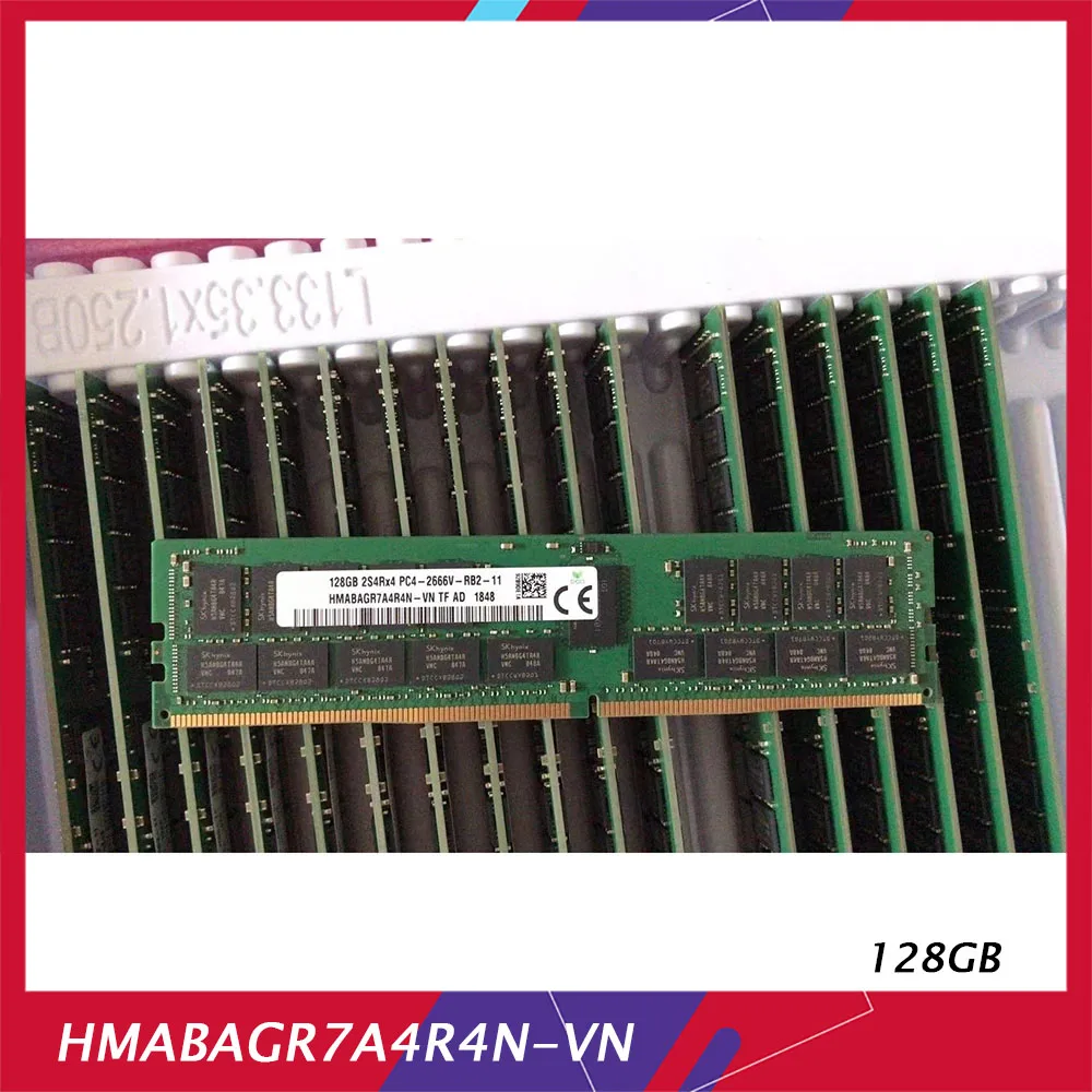 

1 Pcs 128GB 128G 2S4RX4 PC4-2666V REG HMABAGR7A4R4N-VN RAM For SK Hynix Memory