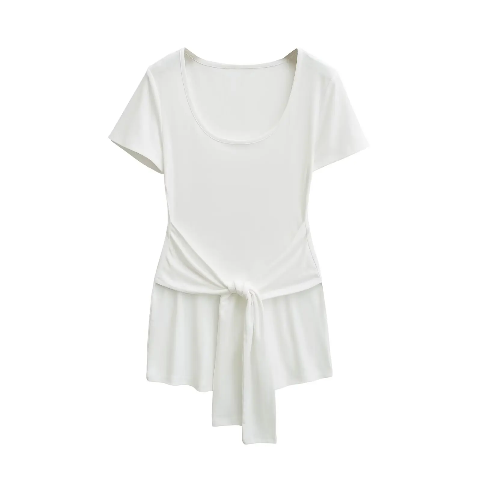 Sexy ort u-ne dr femmes minceur taille T-shirt jupe été rue Sle régulier Sve ort Sve couleur