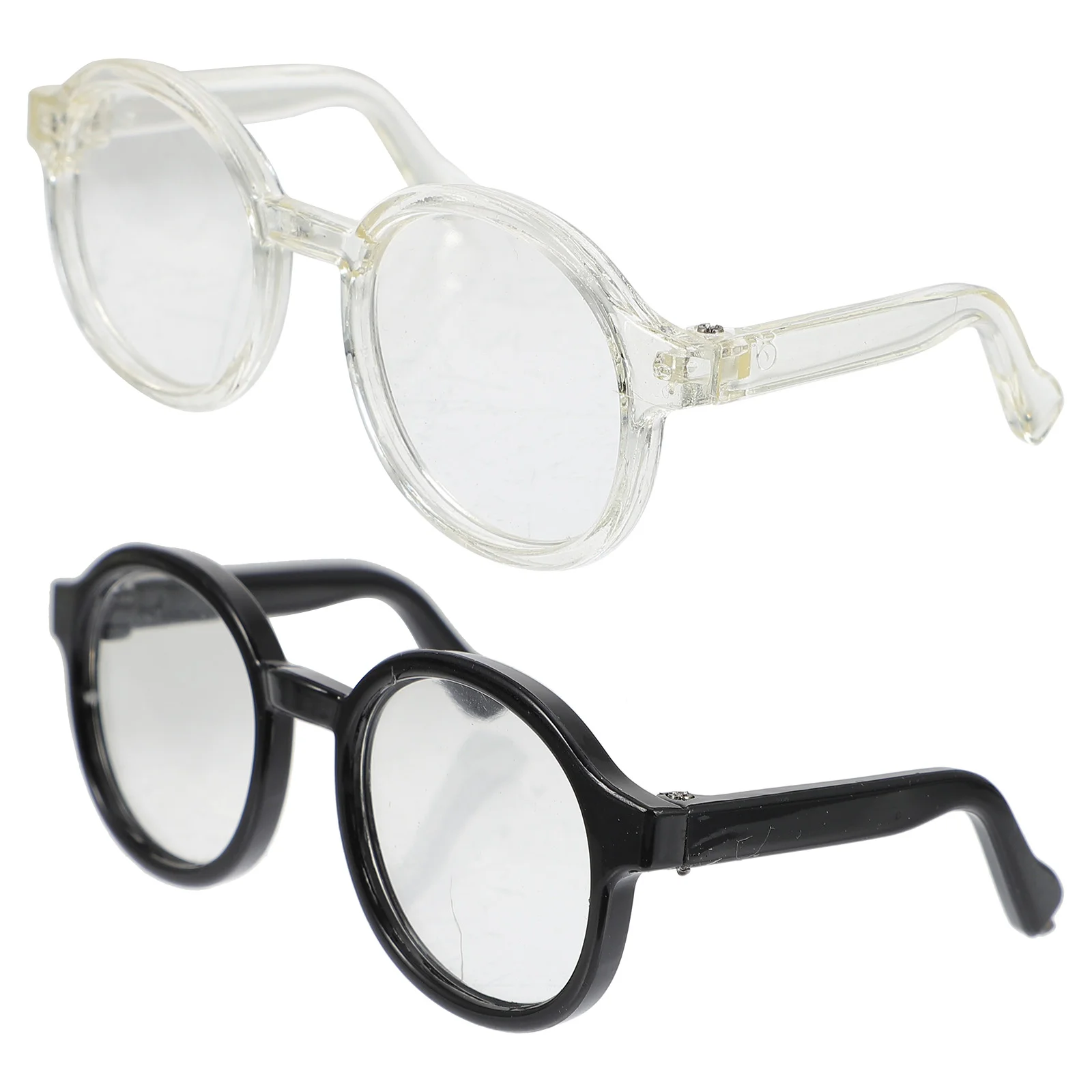 Mini Dressing Glasses Eyeglasses DIY Decoration Accessories Plastic Sunglasses