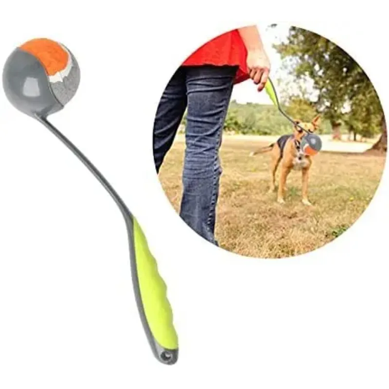 Hot Pet Toys Dog Ball Launcher Dog Fetch Toy Dog Tennis Ball Thrower Stick Puppy Pet Training Activity Outdoor Interactive Toy