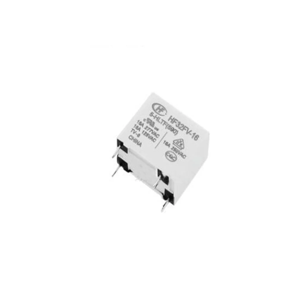 10pcs/lot HF32FV-16-5/12/24-HLTF A set of normally open 4-pin 16A277VAC relays 5V12V24V