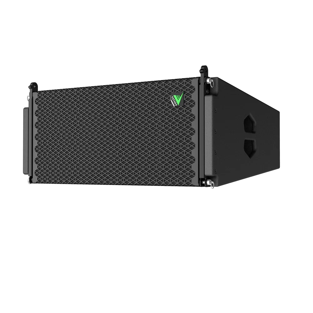 Boa venda alto-falantes line array profissionais de três vias de matriz de linha interna dupla de 10 polegadas