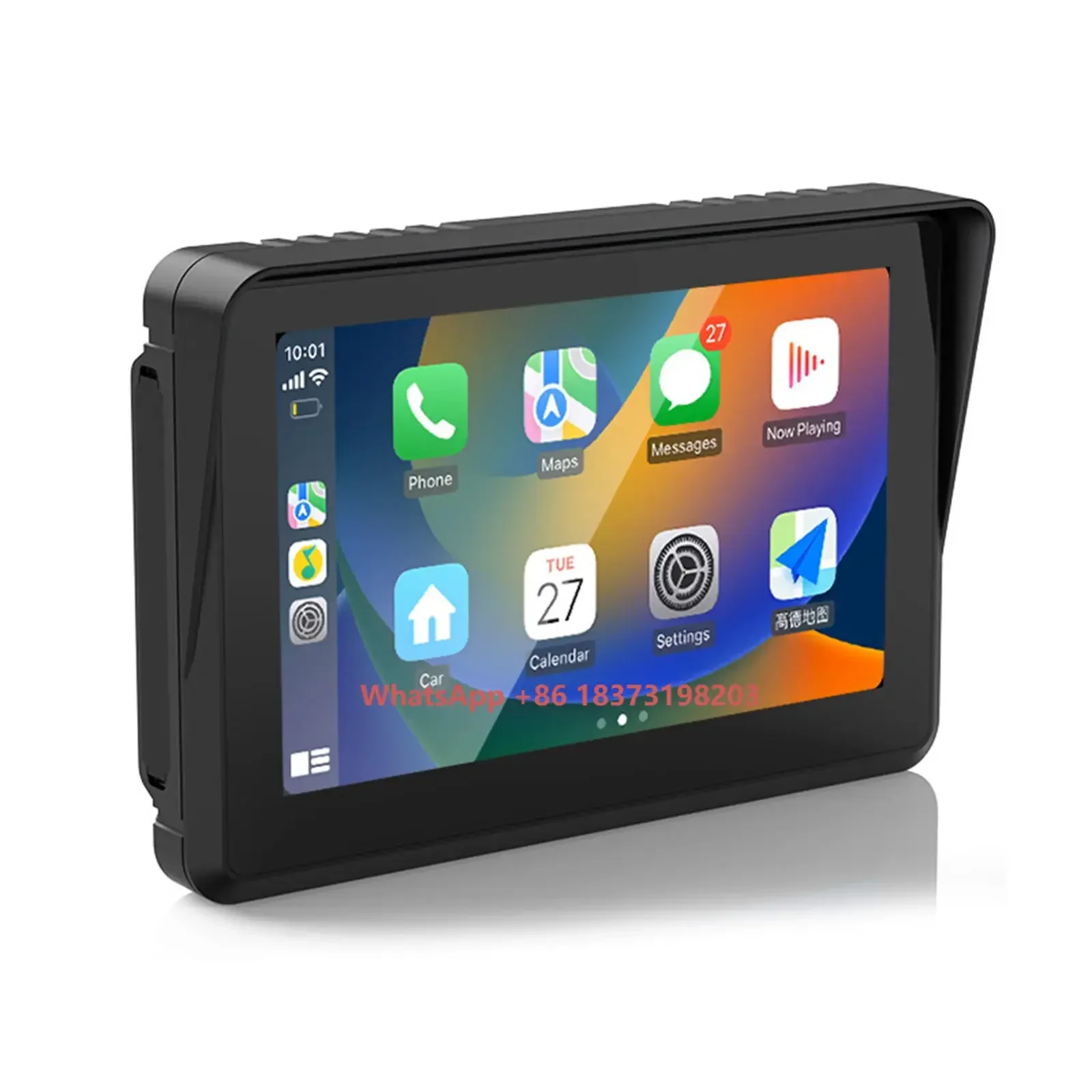 

5 Inch Car Navigator Motorbike Gps Carplay Screen Upgrade the Original Gps Motorcycle Screen Wireless Android Auto Display