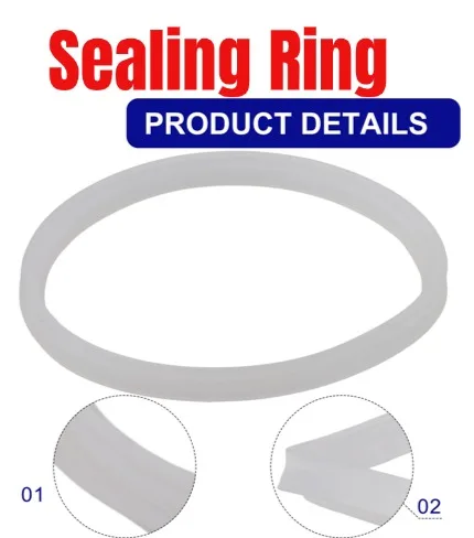 Silicone Sealing Ring For 3L 5L 7L Commercial Vertical Sausage Stuffer Hot Dog Filler Machine Replacement Part F'ood Grade
