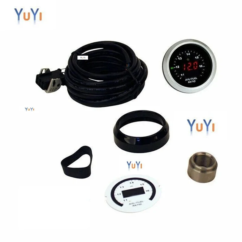 52mm AFR O2 UEGO Wideband Air Fuel Ratio Gauge Kit 30-4110 LSU 4.9 Lambda Probe Sensor 0258017025 WideBand Oxygen Sensor