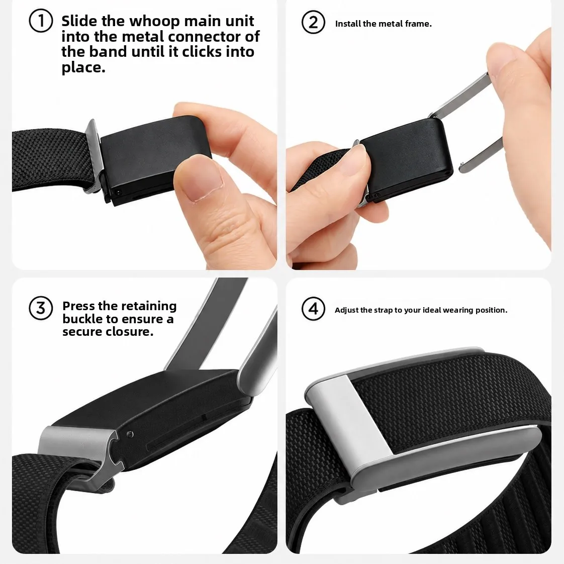 Whoop 5.0 MG Band Printed Nylon Woven Strap Fashion Sport Replacement Wristband Pattern Fitness Tracker Accessories