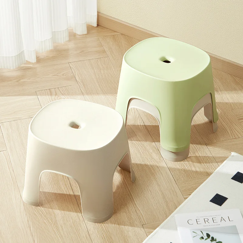 Waterproof  Lightweight Step Stool Bathroom Chair 3 Pack Portable Stool Footrest