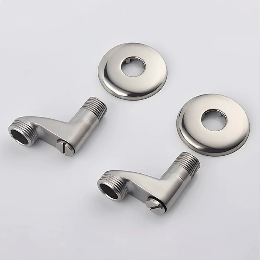 

Shower Faucet Adjustable Adapter Stainless Steel Wall Mounted Width Replacement Angle Valve Bathroom Accessories Household