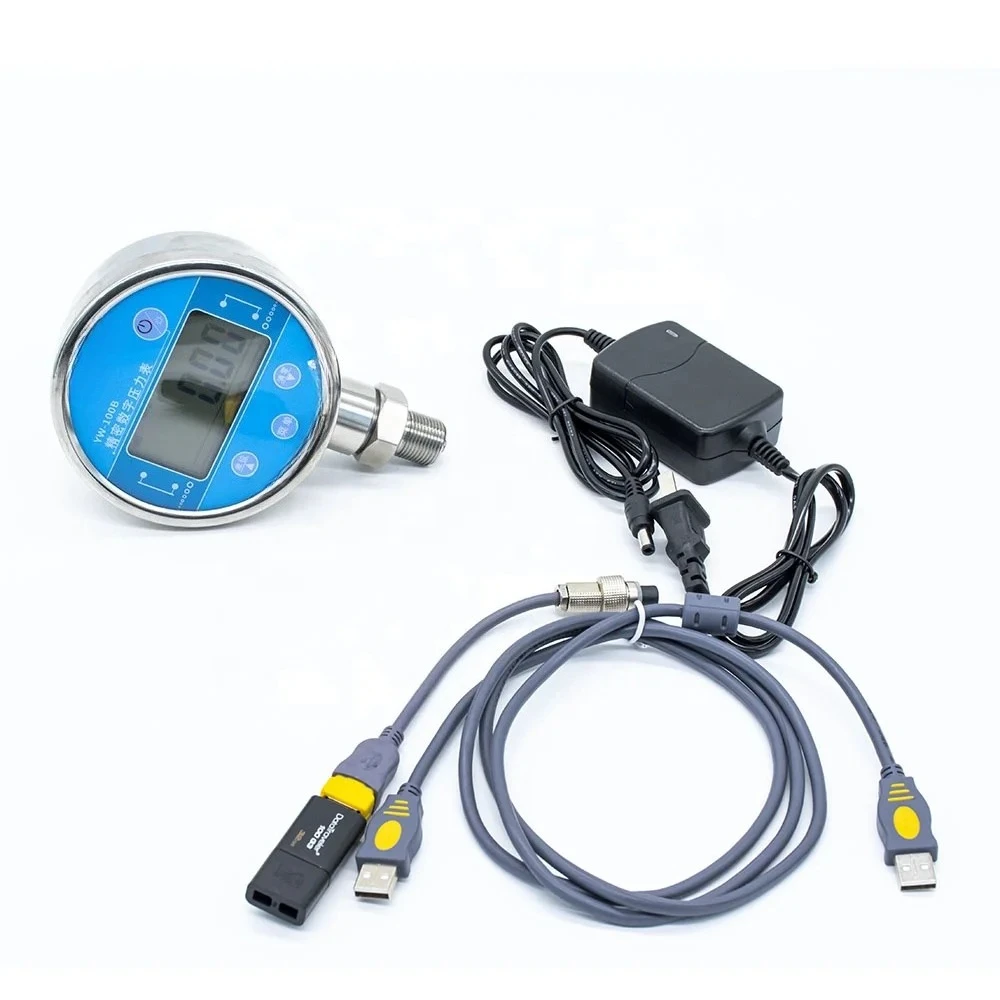 Professional Air Data Logger Smart Digital Pressure Gauge with U Disk