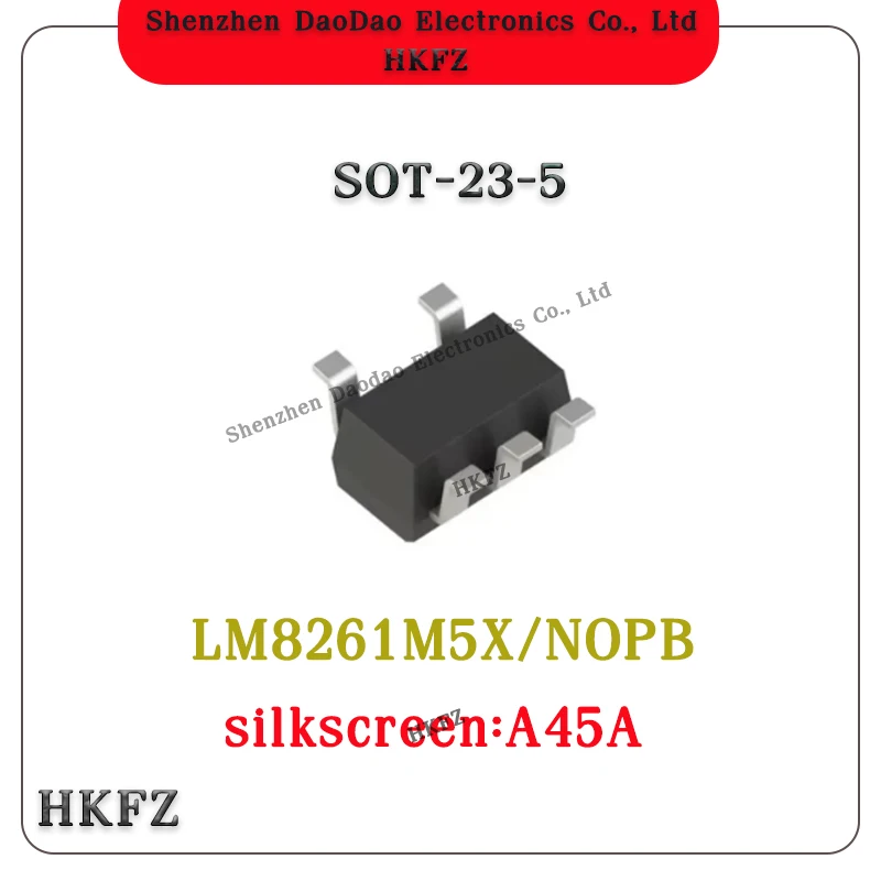 

LM8261M5X/NOPB A45A LM8261M5X SOT-23-5 operational amplifier chip IC new original