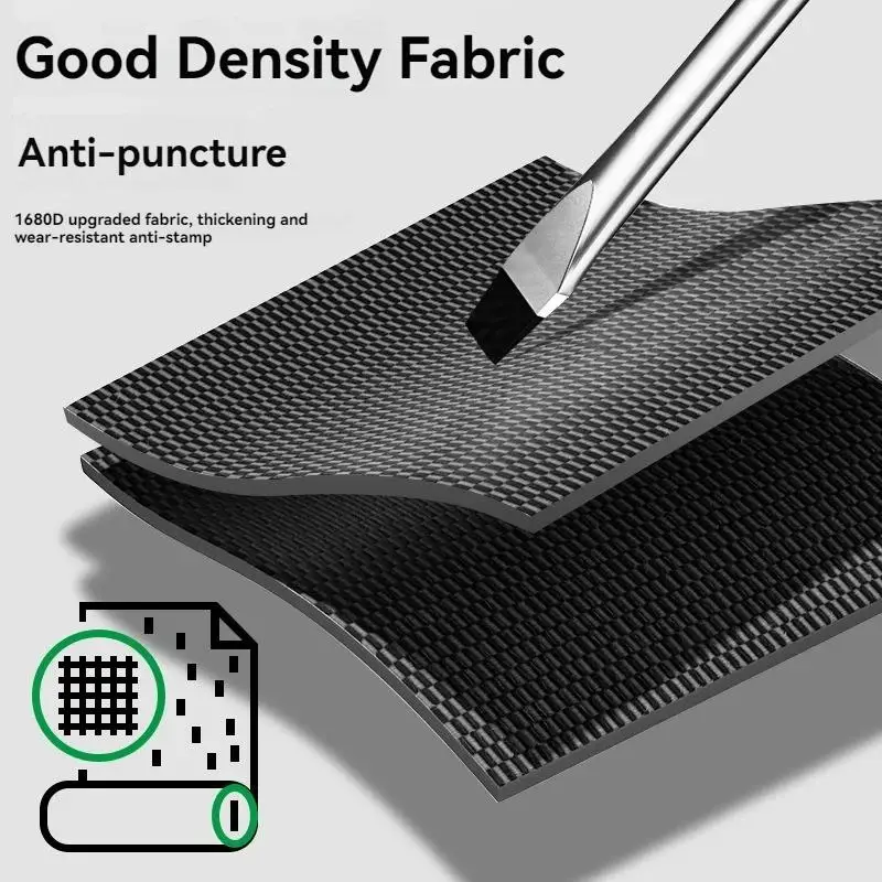 Elektriker-Tasche, verschleißfest, wasserdicht, aus verstärktem Oxford-Material, tragbar, professionelles Werkzeugset zur Aufbewahrung von Wartungswerkzeugen. – Detail 4