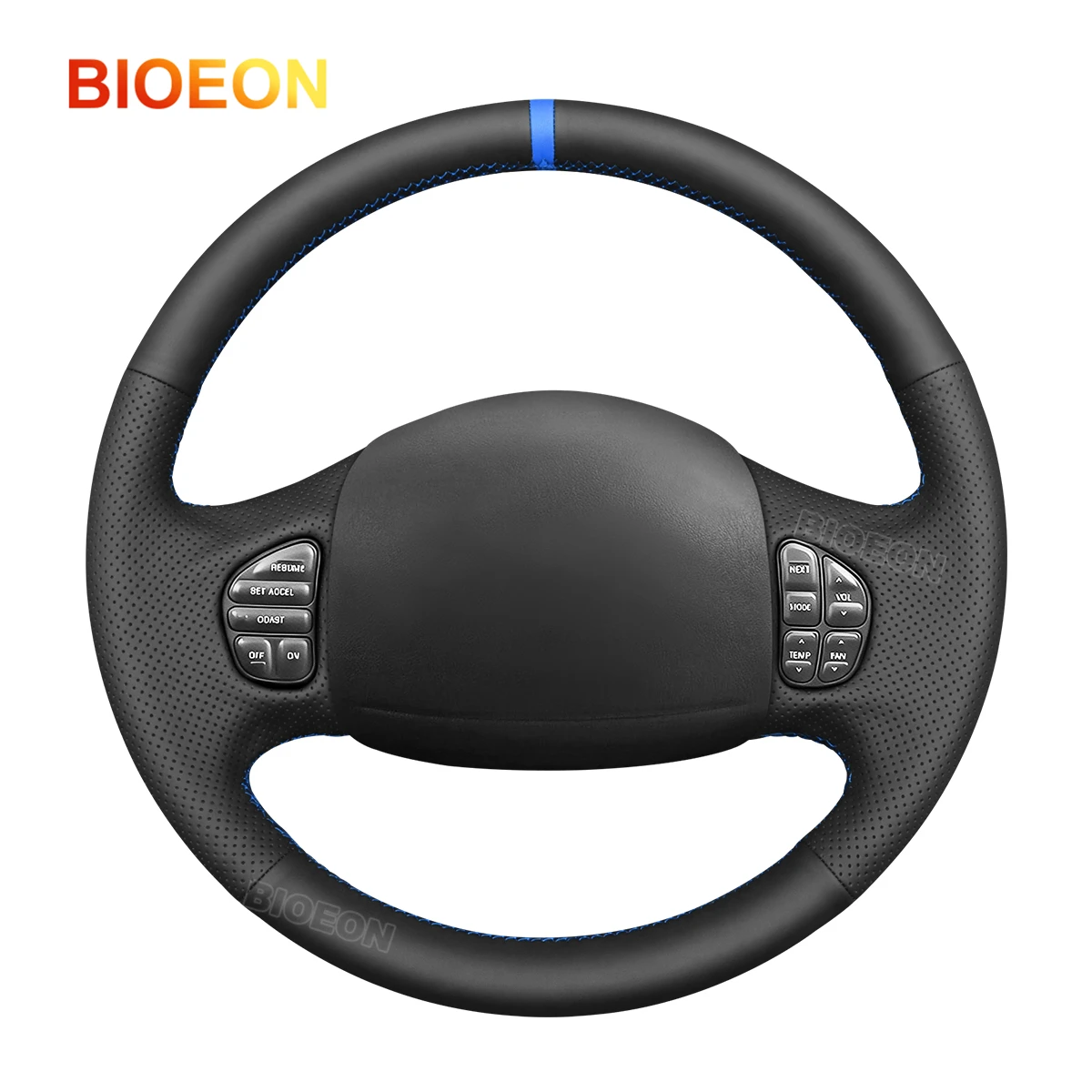 

Чехол на руль автомобиля Bioeon из искусственной кожи для Ford Excursion 2002-2005 F-250 F-350 F-450 F-550 2003-2007