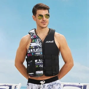 Rafting im Freien Neopren -Schwimmweste für Erwachsene, Schwimmen, Angeln, Männer, Frauen, Tauchen, Kajakfahren, Kanufahren, Überlebensanzug 8 Hauptverkaufsweste für Tauchen - №8