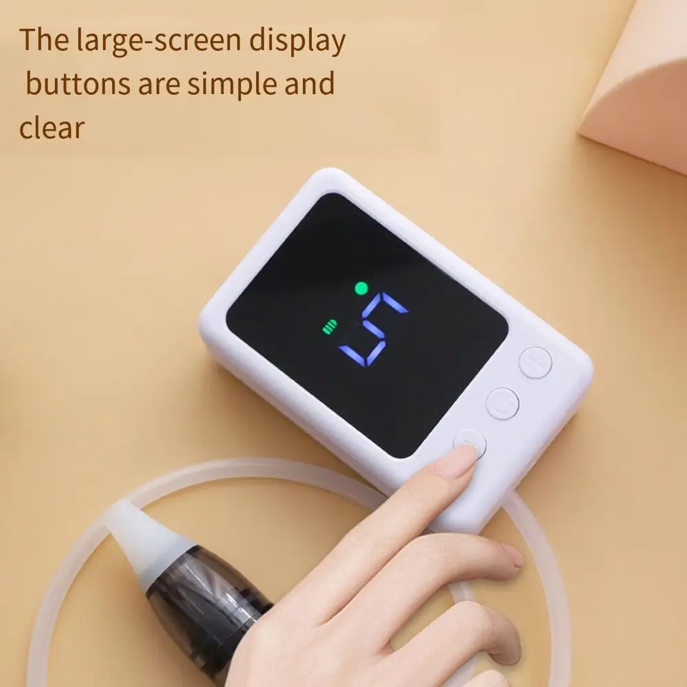 مجموعة إزالة فراغ حجر اللوزات الإلكترونية 3 فوهات شفط LCD شاشة ديجيتال أداة إزالة حجر اللوزيل العناية بالفم #2