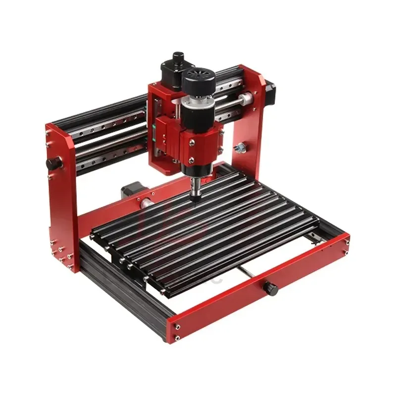 3020 Plus CNC Engraving and Cutting Machine 3 Axis Square Guide Rail All Metal Desktop Router 500W Spindle for Woodworking